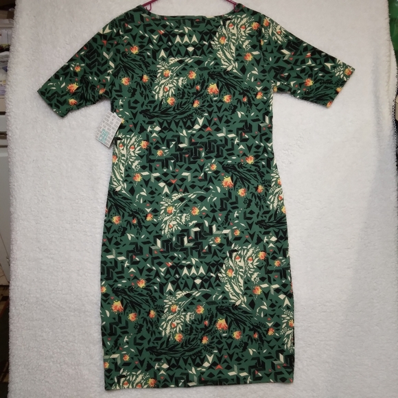 NWT- LuLaRoe Julia Dress Casual- 2XL - Picture 3 of 7